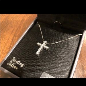Diamond Cross Necklace Pendant